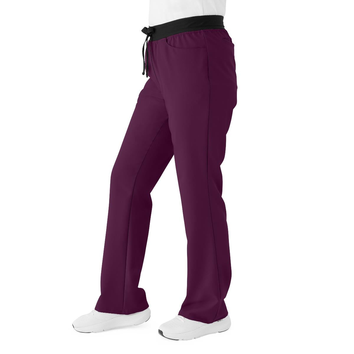 Coastal AVE Women's Boot-Cut Scrub Pants - Regular Length (Style 4912)