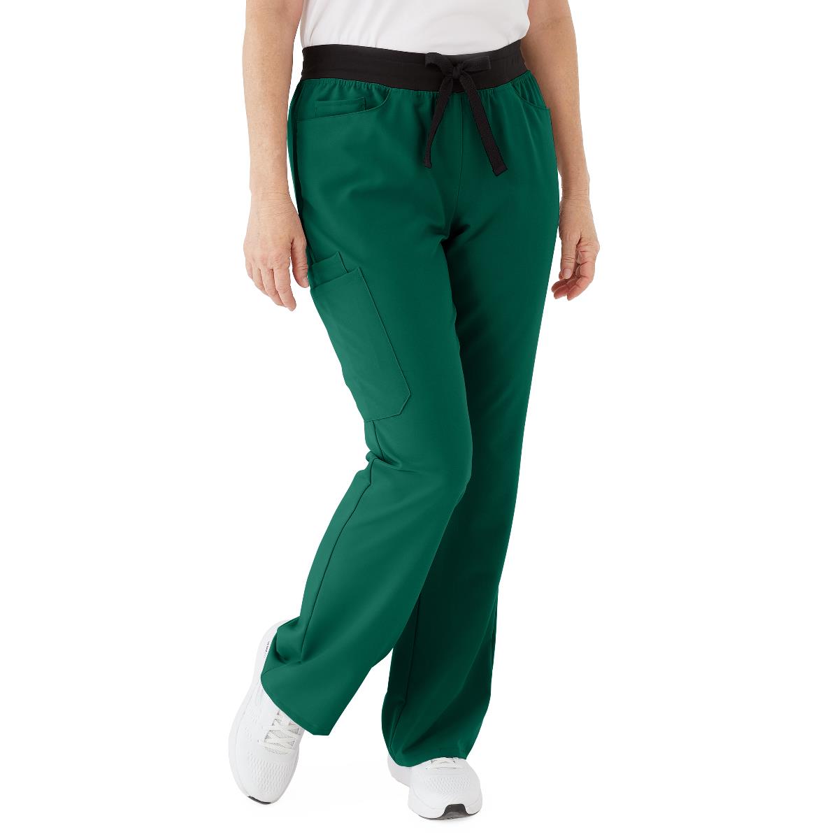 Coastal AVE Women's Boot-Cut Scrub Pants - Regular Length (Style 4912)