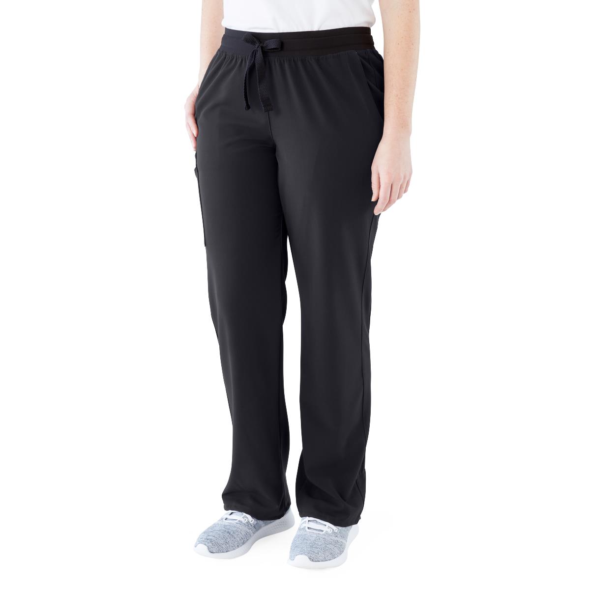 Varick AVE Women's Midrise 6-Pocket Scrub Pants - Tall Length (Style 4913)