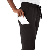 Varick AVE Women's Midrise 6-Pocket Scrub Pants - Tall Length (Style 4913)