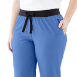Varick AVE Women's Midrise 6-Pocket Scrub Pants - Tall Length (Style 4913)