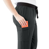 Varick AVE Women's Midrise 6-Pocket Scrub Pants - Tall Length (Style 4913)