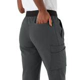 Varick AVE Women's Midrise 6-Pocket Scrub Pants - Tall Length (Style 4913)