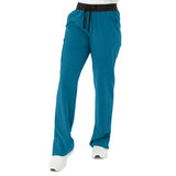Varick AVE Women's Midrise 6-Pocket Scrub Pants - Tall Length (Style 4913)