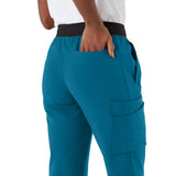 Varick AVE Women's Midrise 6-Pocket Scrub Pants - Tall Length (Style 4913)
