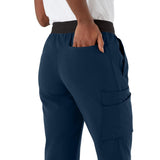 Varick AVE Women's Midrise 6-Pocket Scrub Pants - Tall Length (Style 4913)