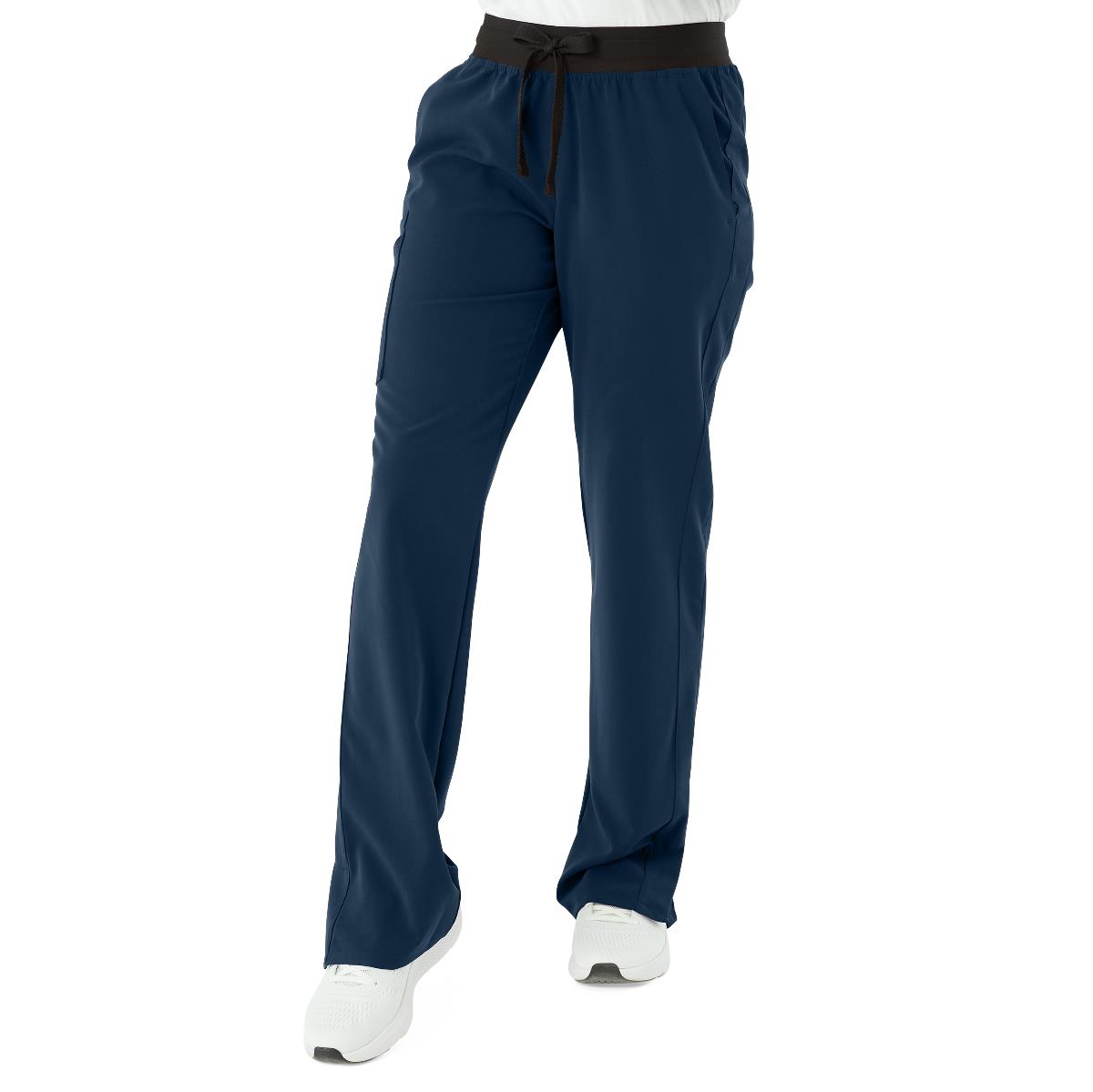 Varick AVE Women's Midrise 6-Pocket Scrub Pants - Tall Length (Style 4913)