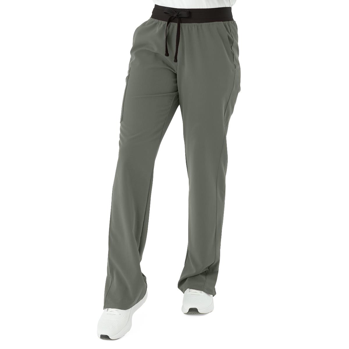 Varick AVE Women's Midrise 6-Pocket Scrub Pants - Tall Length (Style 4913)