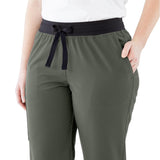 Varick AVE Women's Midrise 6-Pocket Scrub Pants - Tall Length (Style 4913)