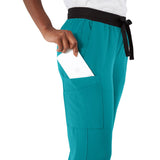 Varick AVE Women's Midrise 6-Pocket Scrub Pants - Tall Length (Style 4913)