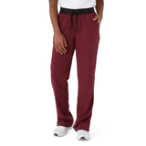Varick AVE Women's Regular Length Scrub Pants Wine