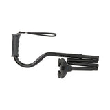 Medline Hybrid Cane, base view highlighting the stability and non-slip tip.
