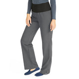 Ocean AVE Women's Wide Waistband Stretch Scrub Pants - Tall Length (Style 5560)