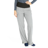 Ocean AVE Women's Wide Waistband Stretch Scrub Pants - Petite Length (Style 5560)