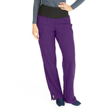 Ocean AVE Women's Wide Waistband Stretch Scrub Pants - Regular Length (Style 5560)