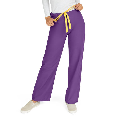 600 AngelStat Purple Scrub Pants with Angelica Color Coding