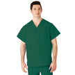 610 AngelStat Emerald Scrub Tops with Angelica Color Coding - BeHope