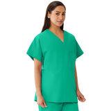 CottonCare Unisex 1-Pocket Scrub Tops for Hyperbaric Units (Style 658)
