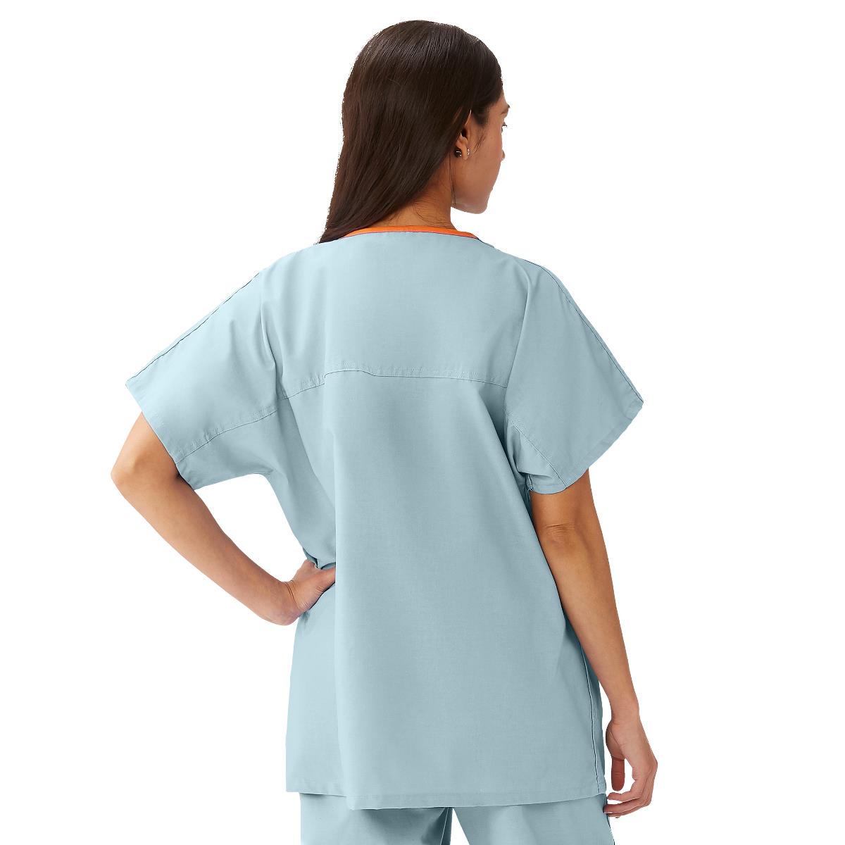 CottonCare Unisex 1-Pocket Scrub Tops for Hyperbaric Units (Style 658)