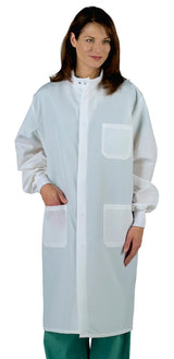 Medline Fluid-Resistant Unisex Barrier Lab Coats