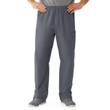 AngelStat Unisex Cargo Scrub Pants with Elastic Waist