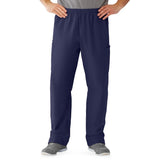 AngelStat Unisex Cargo Scrub Pants with Elastic Waist