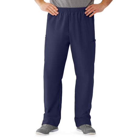 AngelStat Unisex Cargo Scrub Pants with Elastic Waist