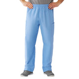 AngelStat Unisex Cargo Scrub Pants with Elastic Waist