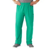 AngelStat Unisex Cargo Scrub Pants with Elastic Waist