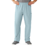 AngelStat Unisex Cargo Scrub Pants with Elastic Waist
