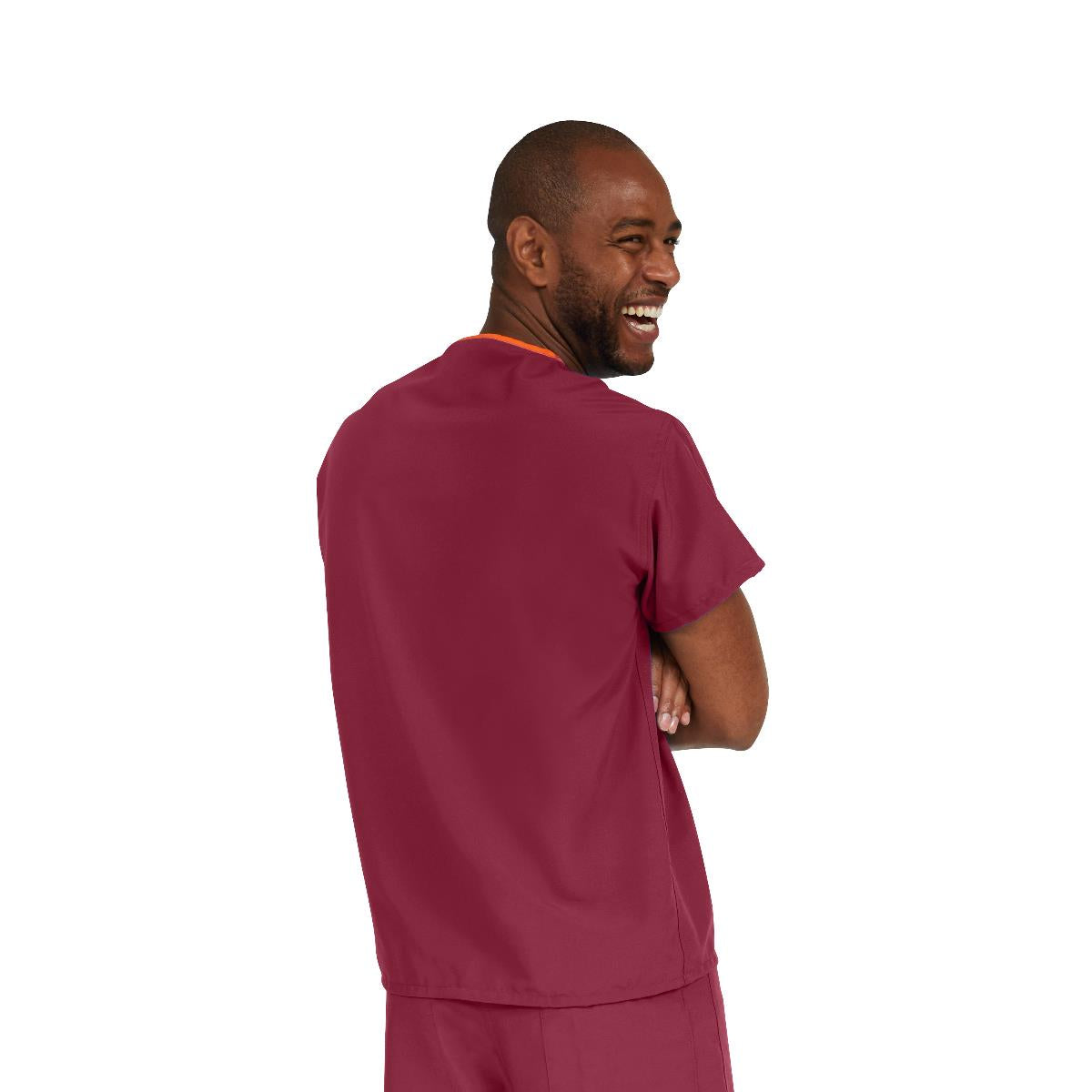 PerforMAX Unisex Reversible 1-Pocket Scrub Tops with Chest Pocket (Style 810)