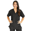 PerforMAX Women's V-Neck Tunic Scrub Top with 2 Pockets - BeHope