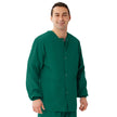 AngelStat Hunter Green Unisex Scrub Jackets - BeHope