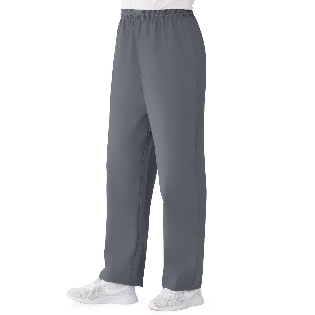 AngelStat Women's Elastic Waist Scrub Pants with Inside Drawcord (Style 854)