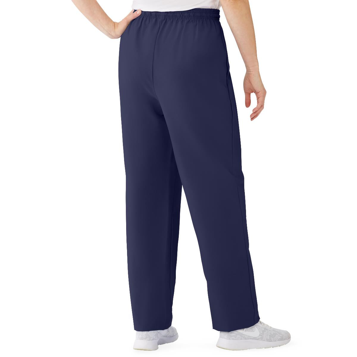AngelStat Women's Elastic Waist Scrub Pants with Inside Drawcord (Style 854)