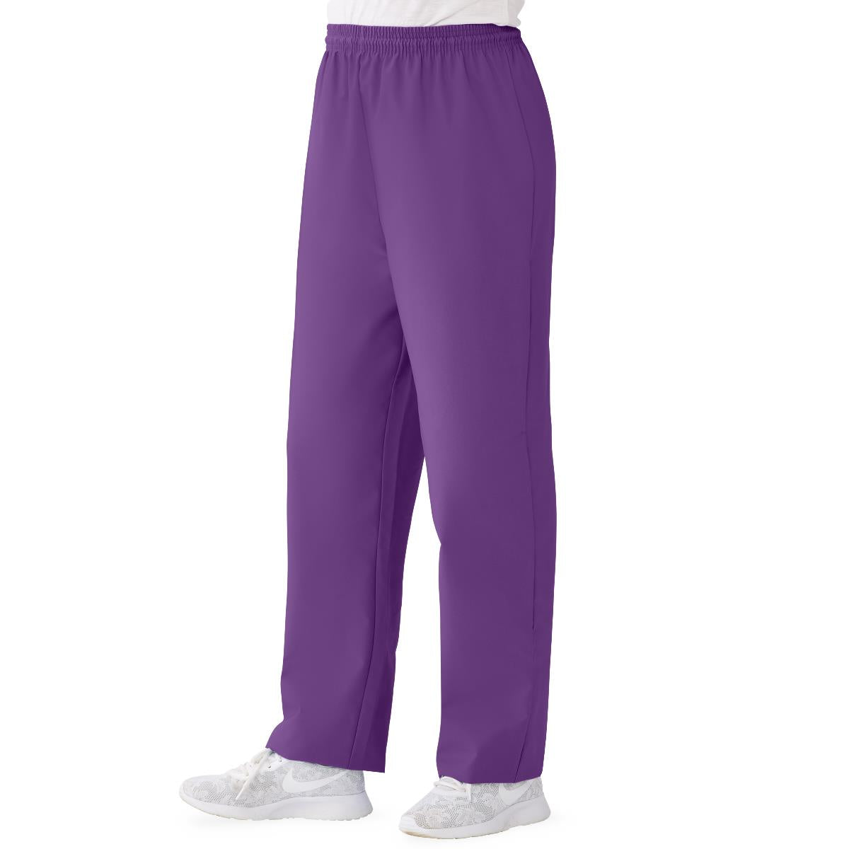 AngelStat Women's Elastic Waist Scrub Pants with Inside Drawcord (Style 854)