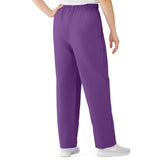AngelStat Women's Elastic Waist Scrub Pants with Inside Drawcord (Style 854)