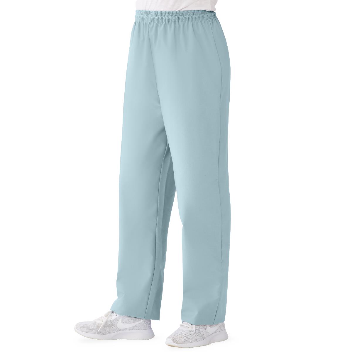 AngelStat Women's Elastic Waist Scrub Pants with Inside Drawcord (Style 854)