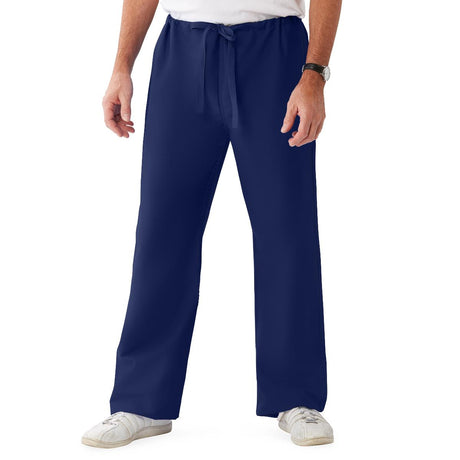 ComfortEase Unisex Reversible Scrub Pants - Blue (Style 900)