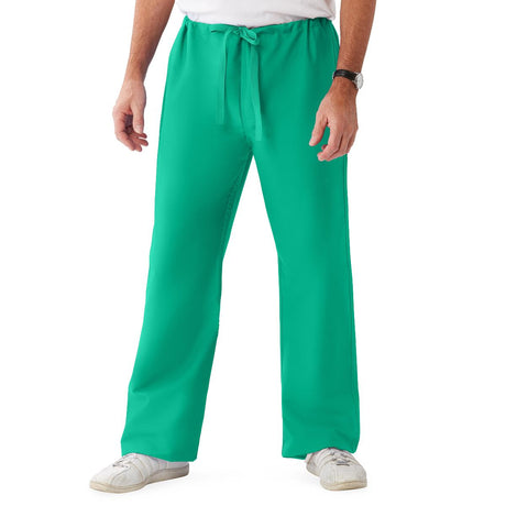 ComfortEase Unisex Reversible Scrub Pants - Green (Style 900)