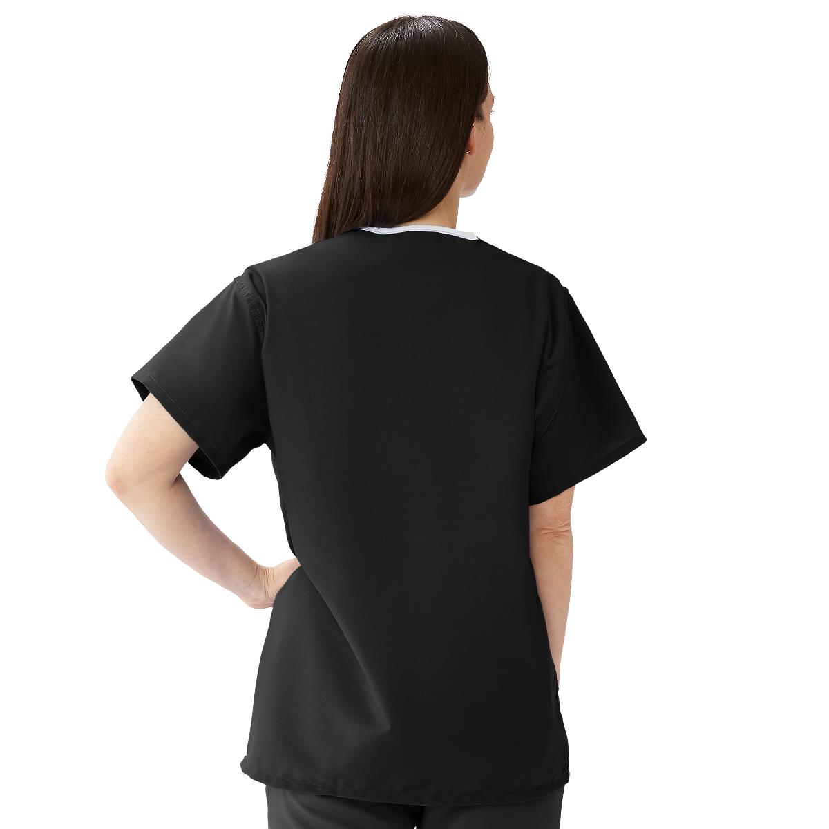 ComfortEase Unisex Reversible 1-Pocket Scrub Tops (Style 910)