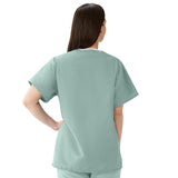 ComfortEase Unisex Reversible 1-Pocket Scrub Tops (Style 910)