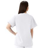 ComfortEase Unisex Reversible 1-Pocket Scrub Tops (Style 910)