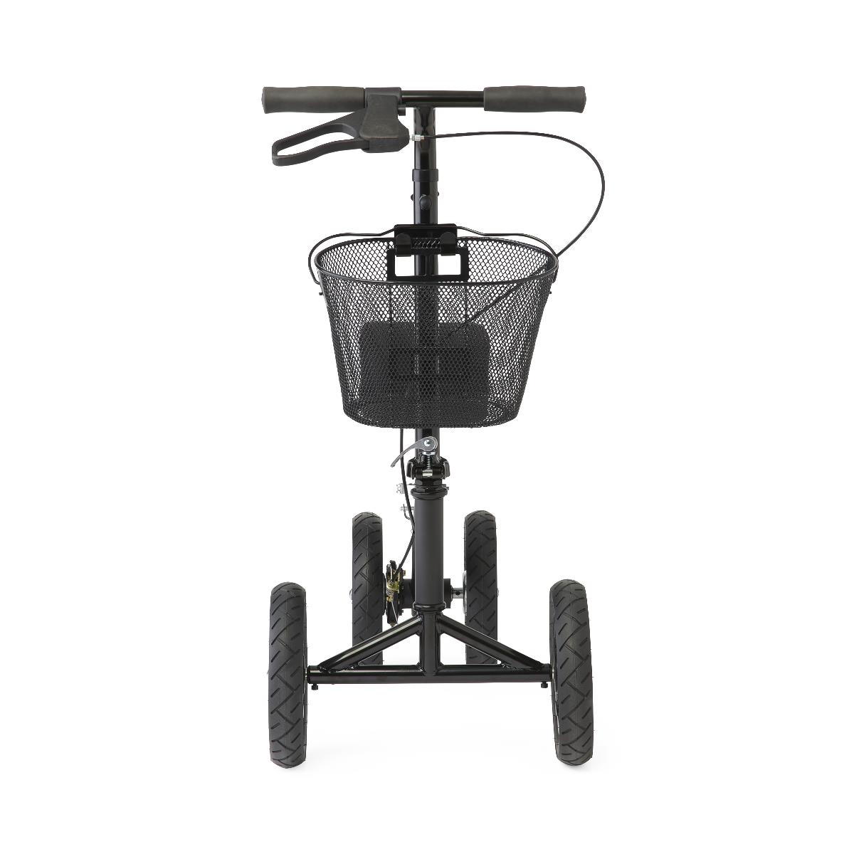 All-terrain Knee Walker Jr. with 8-inch wheels, rear view.