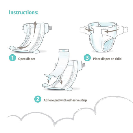 Medline Thin Booster Diaper Liners