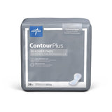 Bladder Control Pad Contour Plus Ultimate 8 X 17 Inch Heavy Absorbency Super Absorbent Core One Size Fits Most