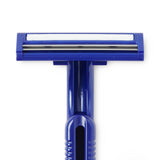 Medline Twin-blade Disposable Facial Razors With Lubrication Strip - BeHope