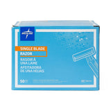 Medline Single Blade Facial Razors - BeHope