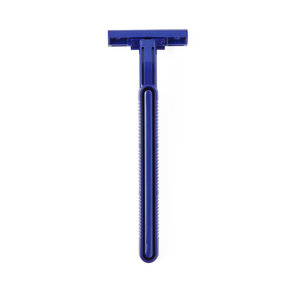 Medline Twin-blade Disposable Facial Razors With Lubrication Strip - BeHope