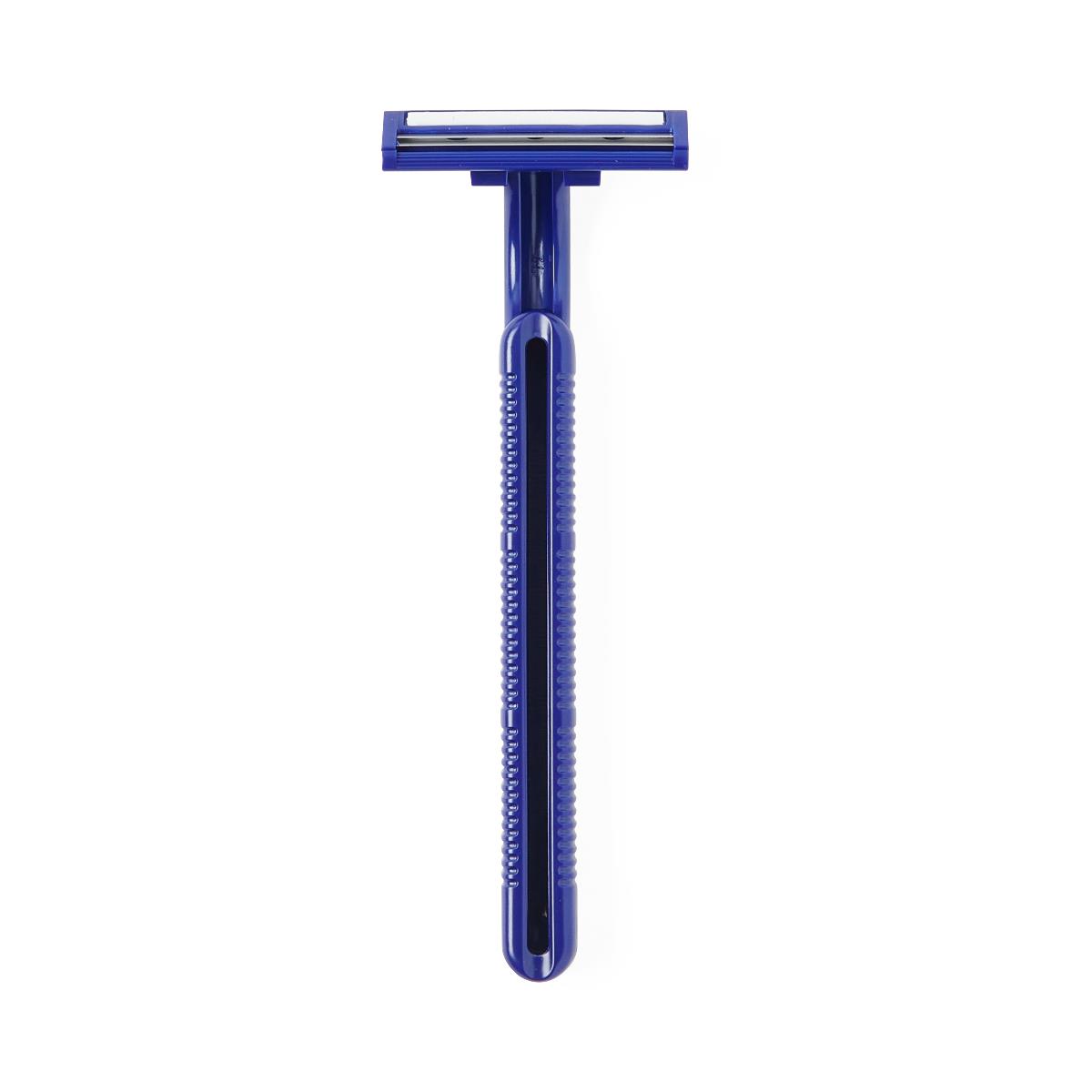 Medline Twin-Blade Disposable Razors with Lubrication Strip - BeHope
